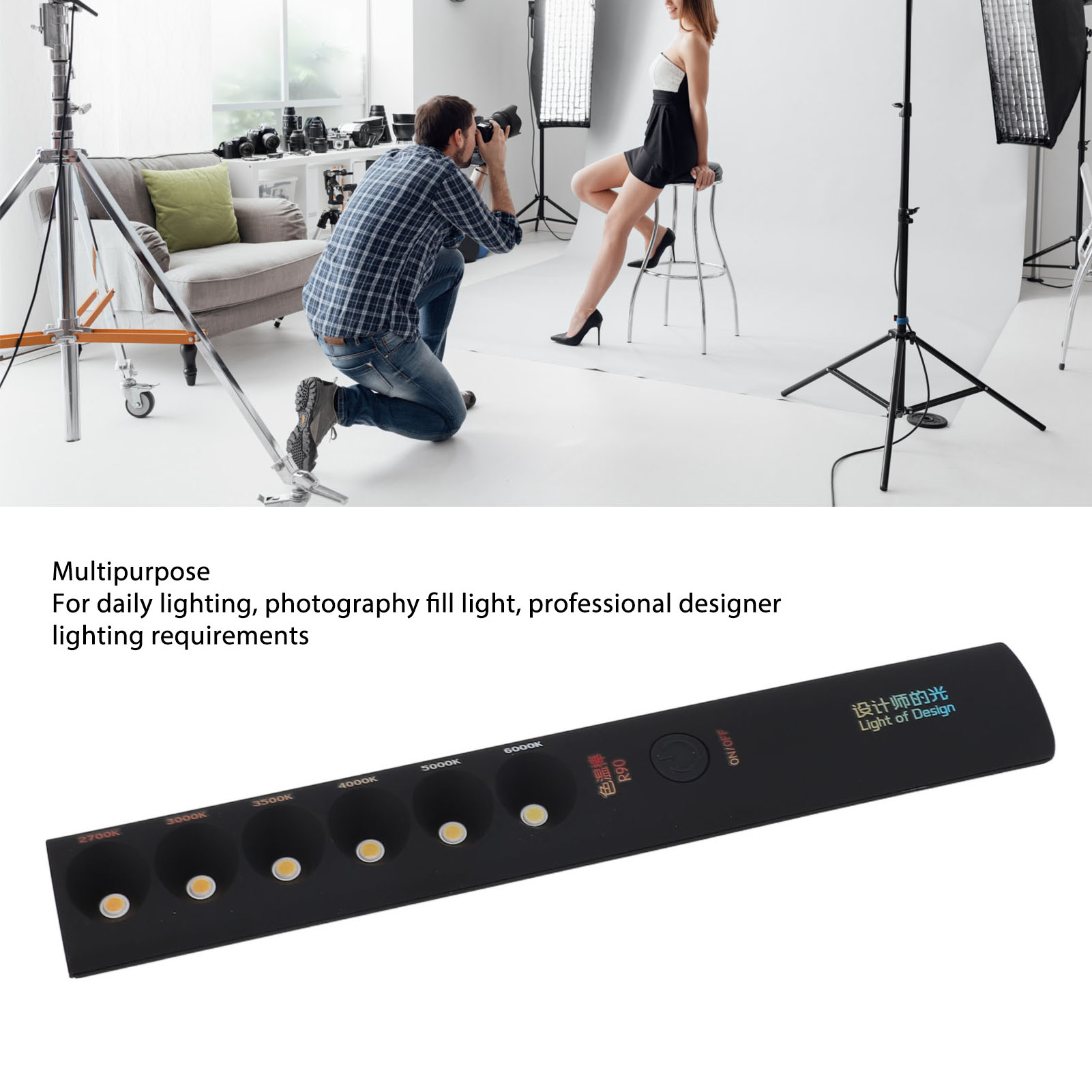Video Light Wand Portable Colo - Photography Lighting Portable ulasan dan harga