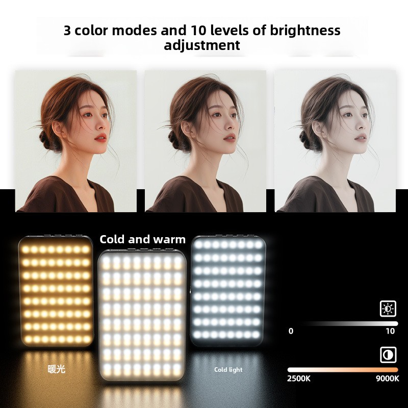 Double-sided Magnetic Filling  - Photography Mobile Lighting ulasan dan harga