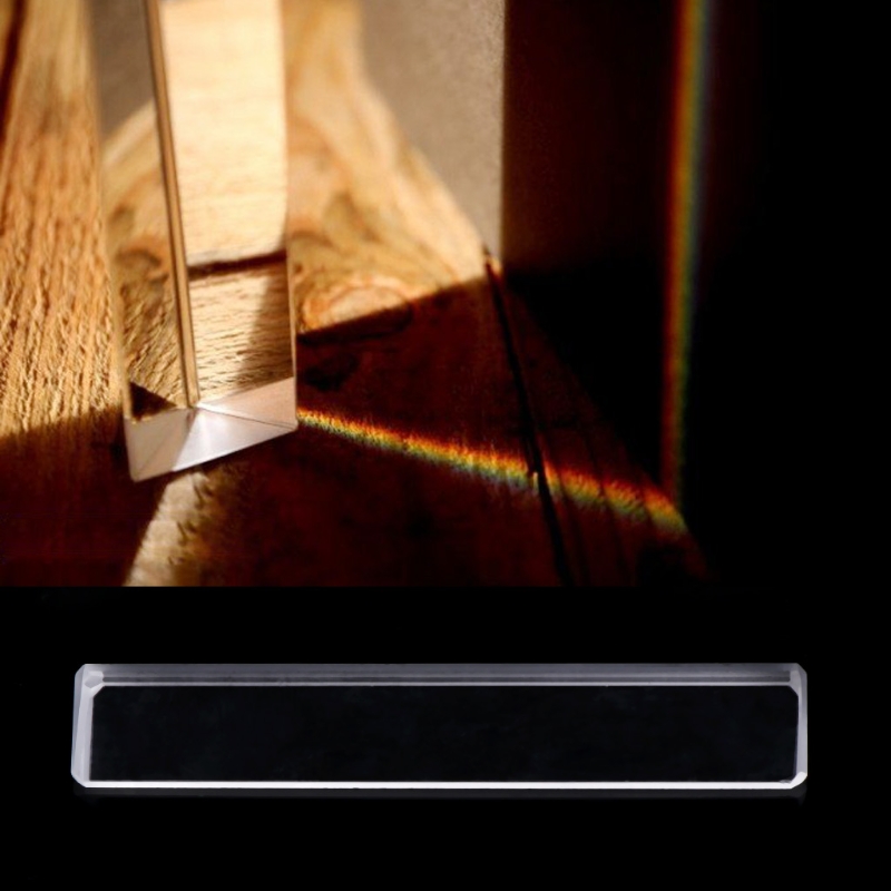 Optical Glass Triangular Prism - Photography Lighting Quotes ulasan dan harga