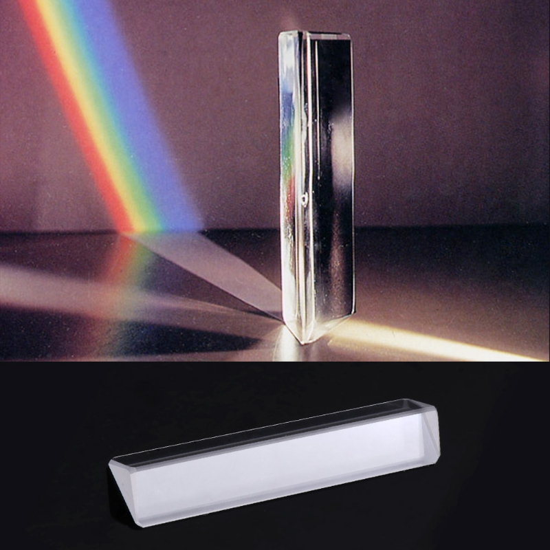 Optical Glass Triangular Prism - Photography Lighting Quotes ulasan dan harga