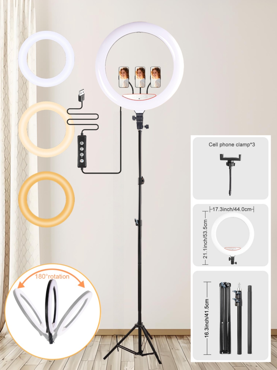 ofessional 18 Inch Ring Light  - Photography Lighting Online ulasan dan harga