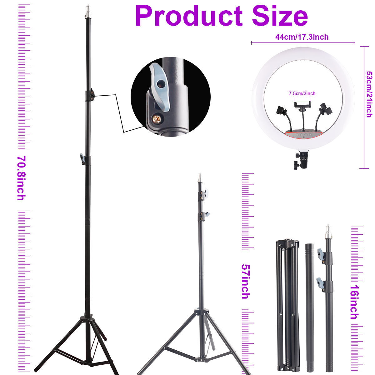 ofessional 18 Inch Ring Light  - Photography Lighting Online ulasan dan harga