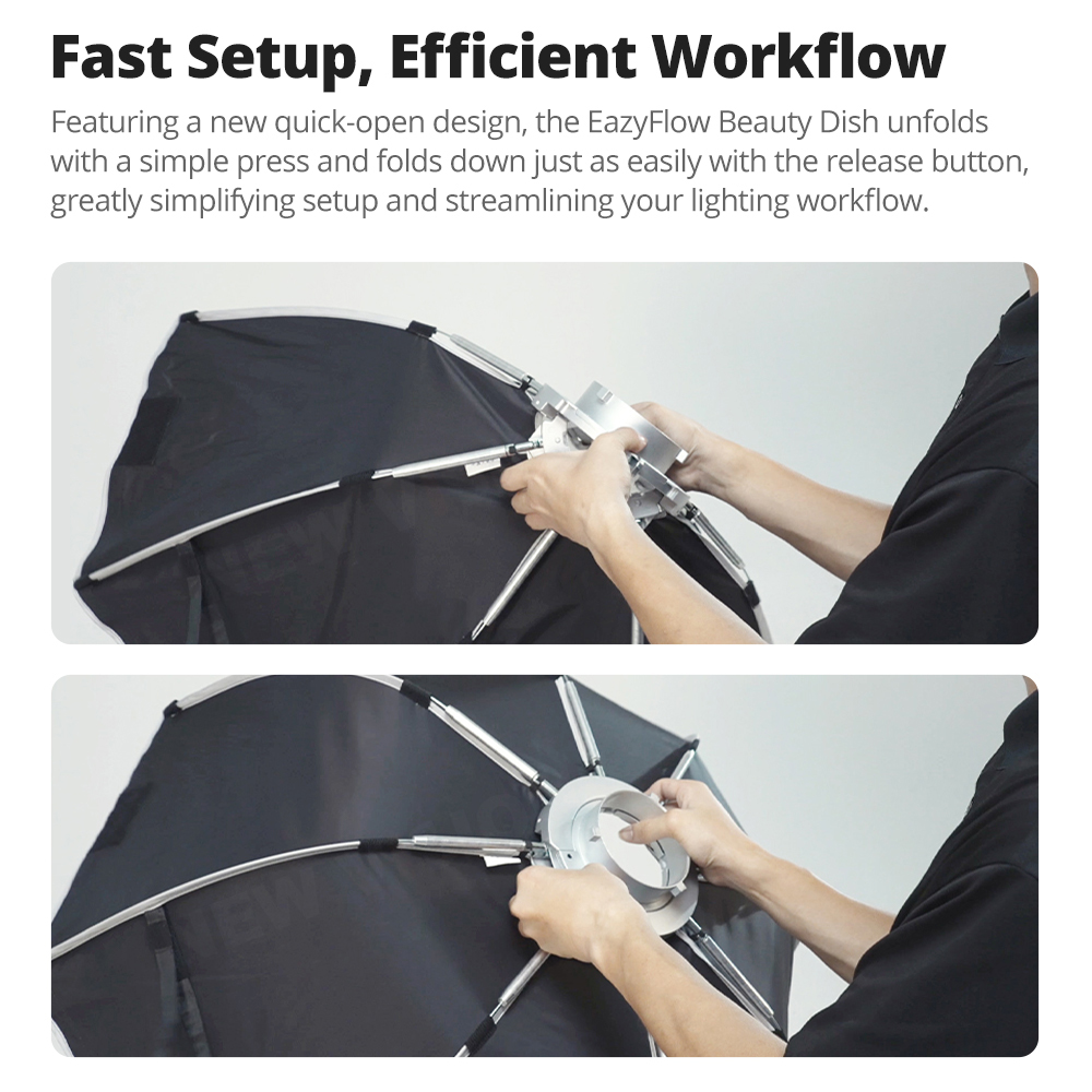 New Godox EazyFlow Beauty Dish - Photography Lighting Product ulasan dan harga