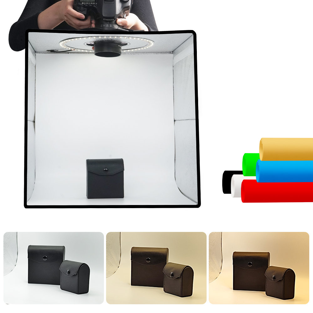 Lightdow Dimmable Photo Box LE - Photography Lighting And Background ulasan dan harga