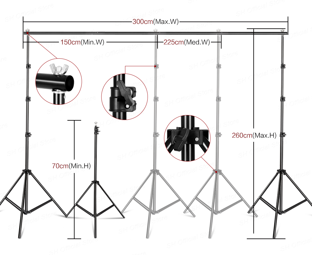 Photography Photo Studio Softb - Photography Lighting Set ulasan dan harga