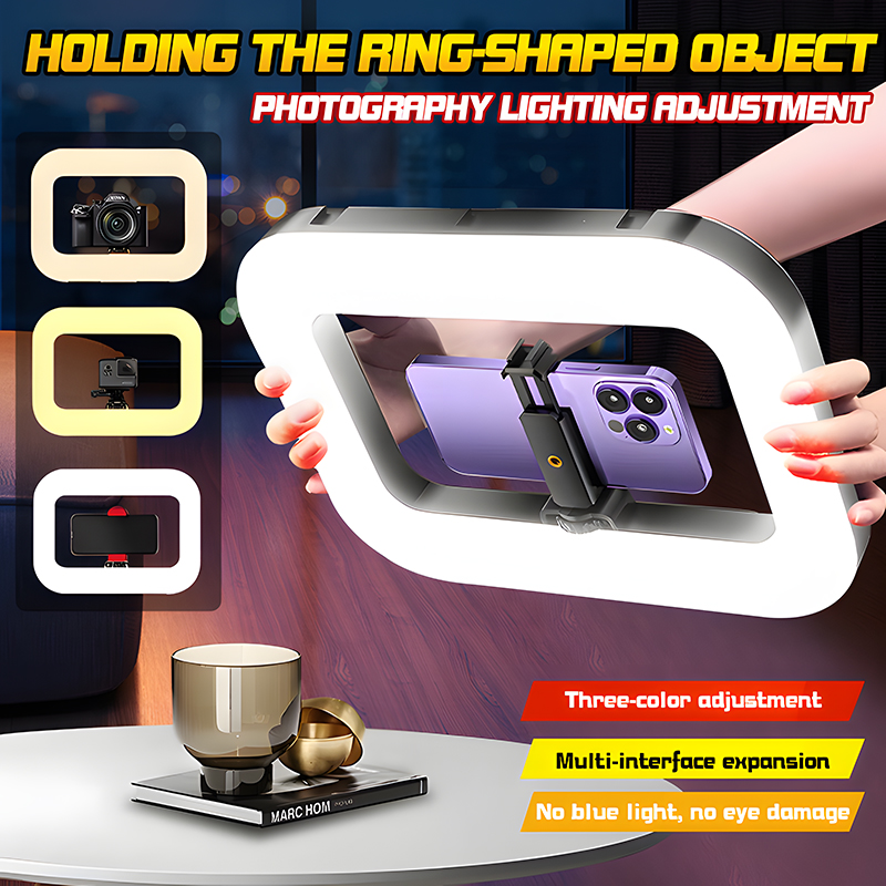 Roreta Handheld Ring LED Recha - Photography Artificial Lighting ulasan dan harga