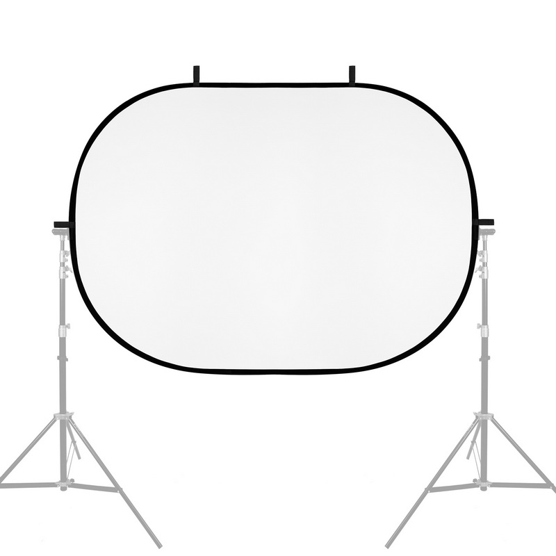 100X150CM Foldable Oval Reflec - Photography Lighting Reflector ulasan dan harga