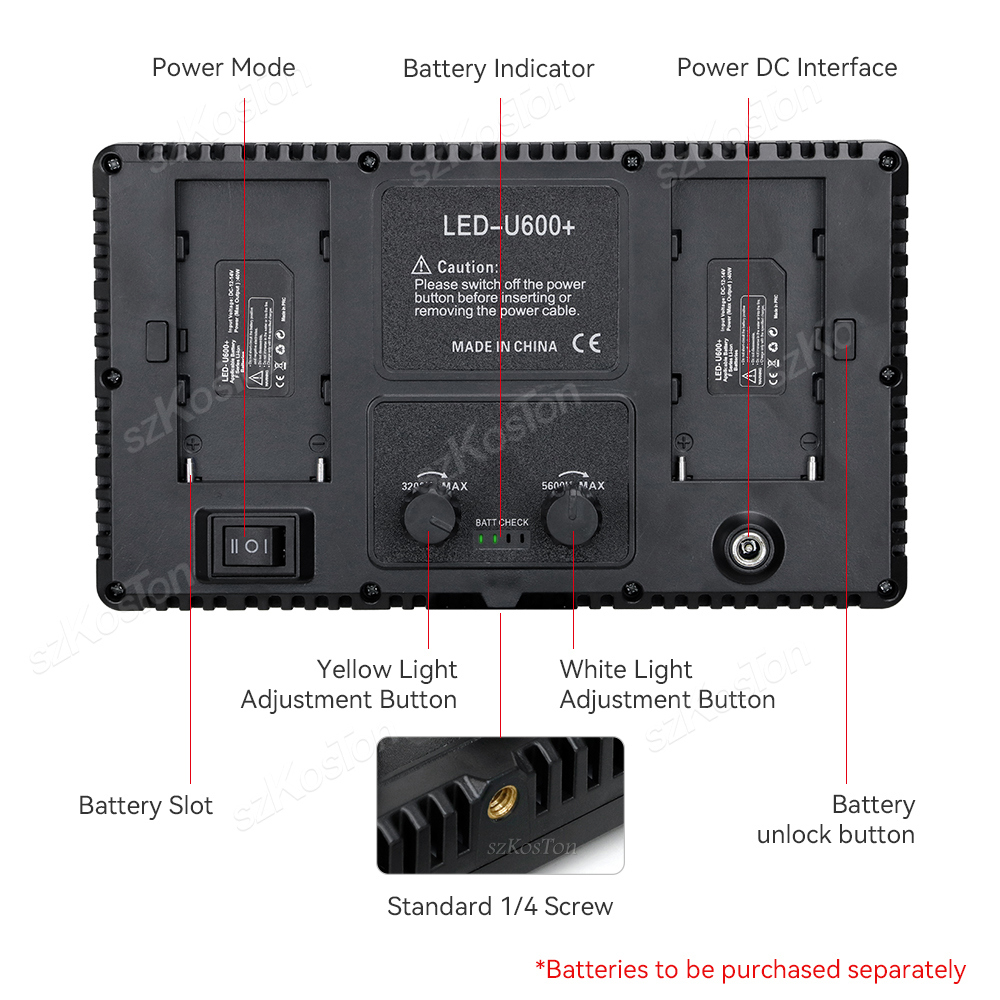 RGB Photography Video LED Fill - Photography Lighting Set ulasan dan harga