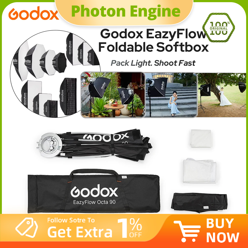 Godox EazyFlow series Foldable - Photography Lighting Product ulasan dan harga