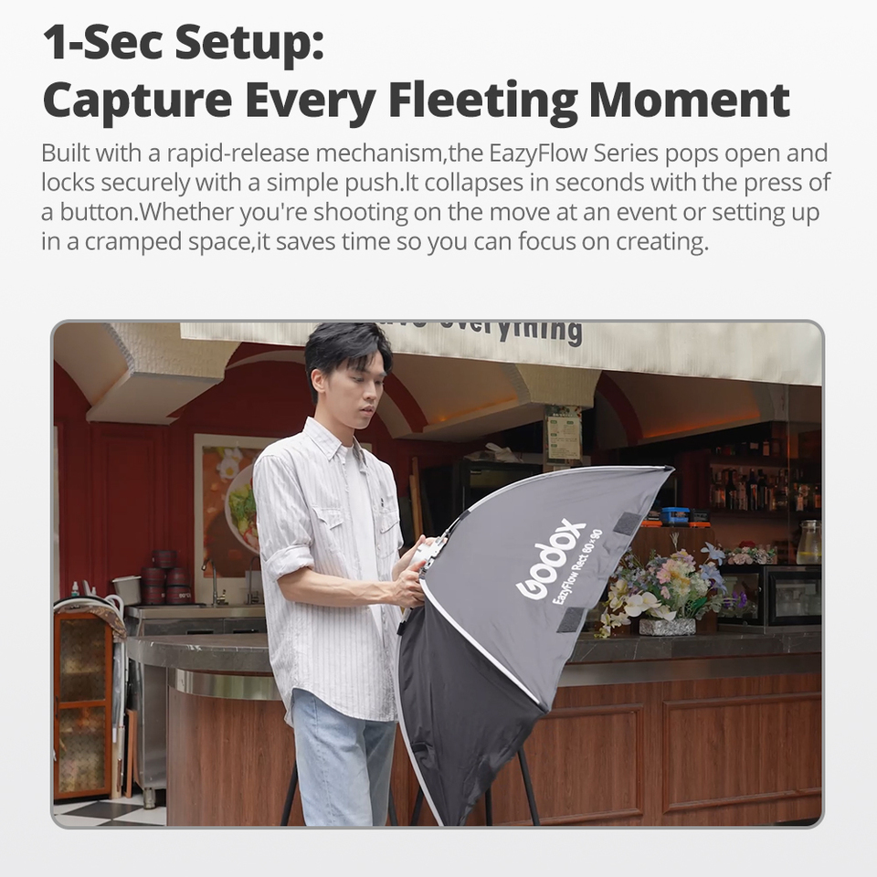 Godox EazyFlow series Foldable - Photography Lighting Product ulasan dan harga