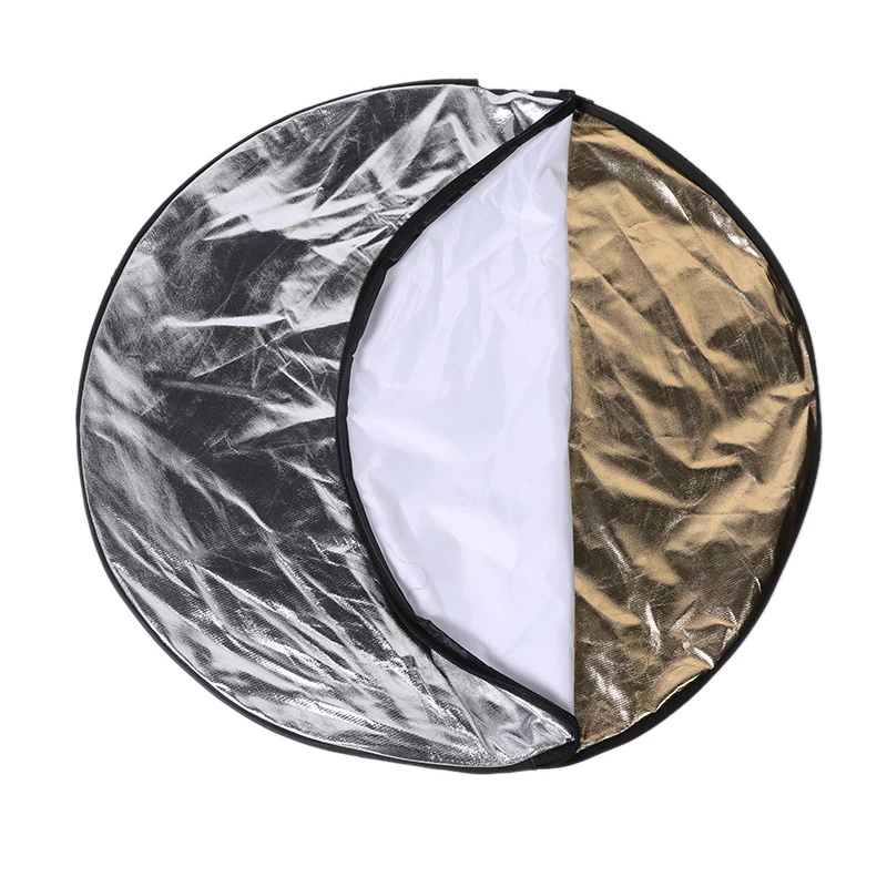 60/80/110cm 5-in-1 Collapsible - Photography Lighting Reflector ulasan dan harga