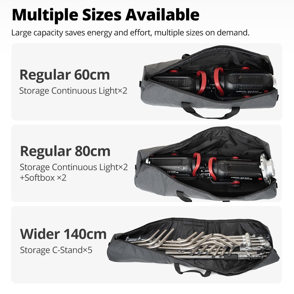 AMBITFUL TB PRO 50/60/70//80/9 - Photography Lighting Bag ulasan dan harga